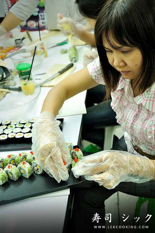 เรียนทำซูชิ